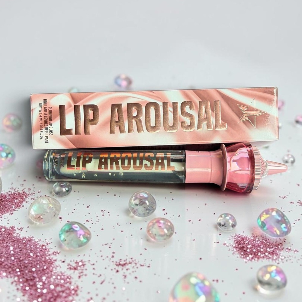 Jeffree Star Cosmetics - Lip Arousal Plumping Gloss - Shade: Clear Headed *NIB